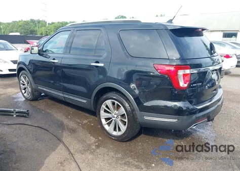 2018 Ford Explorer Limited из США, поврежденный, VIN 1FM5K8F86JGC16211